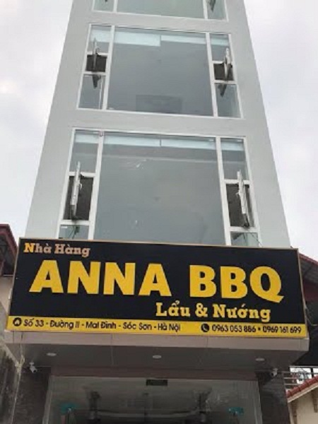 Nhà Hàng ANNA BBQ Nội Bài,Nhà Hàng sân bay Nội Bài 